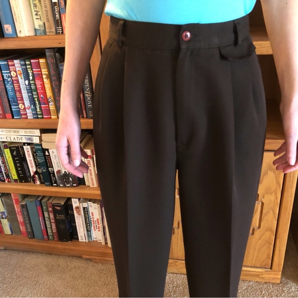 EUC Hillard and Hansen brown slacks - Picture 4 of 5